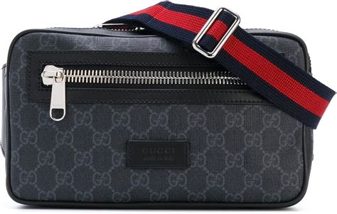 sacoche gucci cuir noir homme|Sacs Gucci homme occasion .